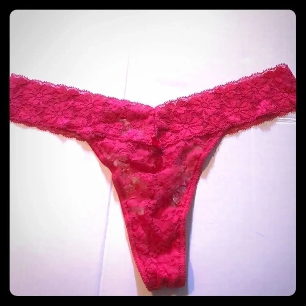 3/$15 or 5/$20 New without tags one size fits all red lace pantie
